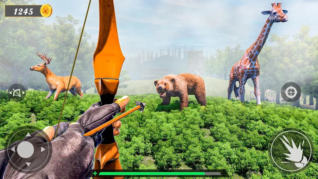 Animal Archery Hunting Games [MOD: Все разблокировано] - Скриншот 3