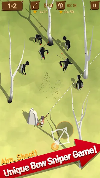 Last Arrows : Sniping Archer (Ласт Эроус) [МОД: Деньги, Монеты и Меню MOD] Screenshot 1