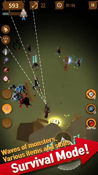 Last Arrows : Sniping Archer (Ласт Эроус) [МОД: Деньги, Монеты и Меню MOD] Screenshot 4