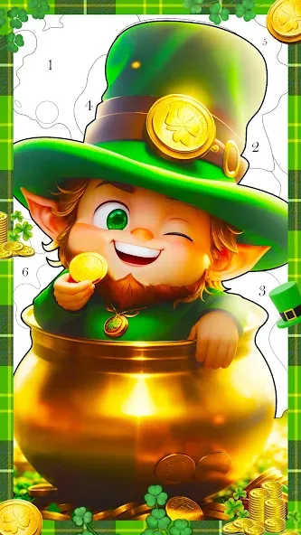 Holiday Relax Coloring Games [МОД: Деньги, Монеты и Меню MOD] Screenshot 2