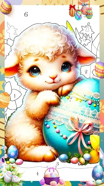 Holiday Relax Coloring Games [МОД: Деньги, Монеты и Меню MOD] Screenshot 3