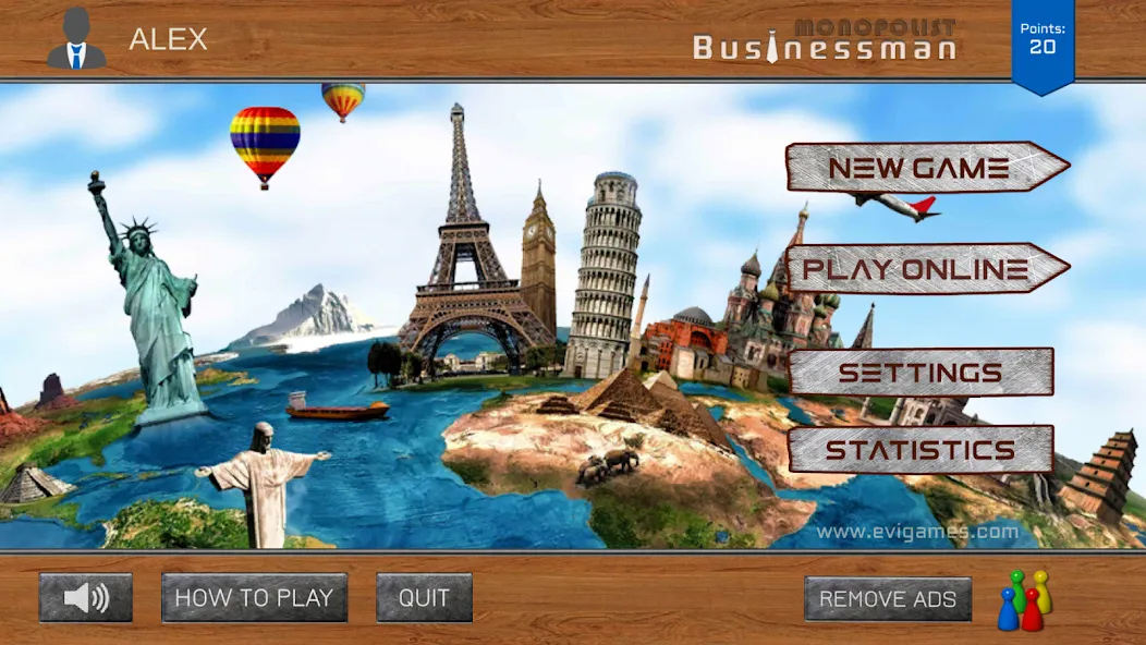 Businessman ONLINE board game (Бизнесмен онлайн настольная игра) [MOD: Бесконечные деньги] - Скриншот 2