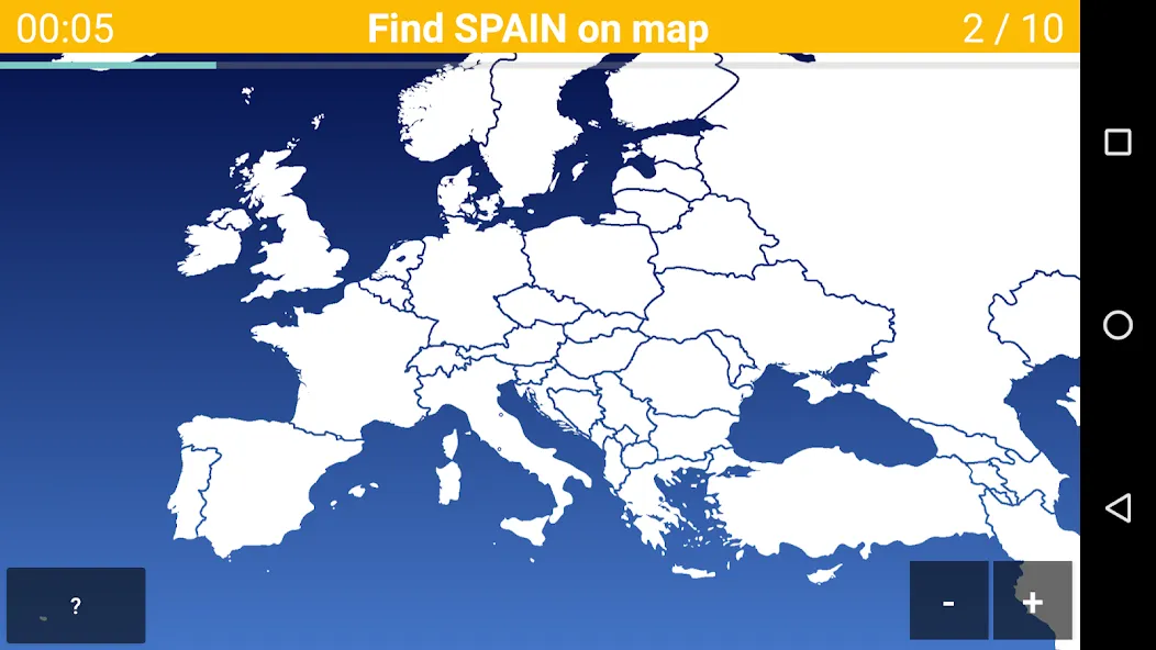Europe Map Quiz - European Cou [МОД: Много монет, Открытые уровни и Мега MOD] Screenshot 2