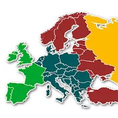 Скачать Europe Map Quiz - European Cou [МОД: Много монет, Открытые уровни и Мега MOD] | Взлом Europe Map Quiz - European Cou на Андроид
