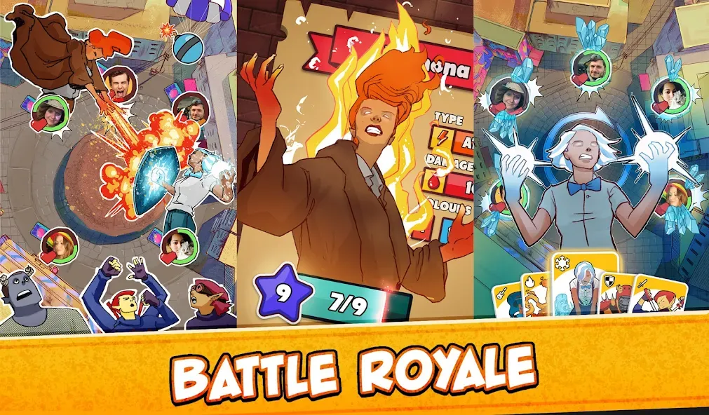 Card Wars: Battle Royale CCG (Локдаун Броул) [МОД: Бесконечные деньги, Монеты и Мега MOD] Screenshot 1