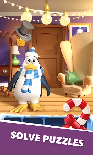 Open 100 Doors — Christmas! [MOD: Бесконечные деньги] - Скриншот 3