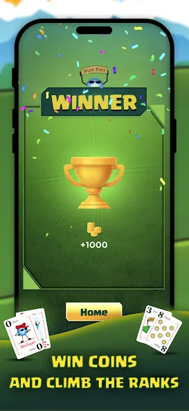 Play Nine: Golf Card Game (Плей Найн) [МОД: Много денег, Монет и Все открыто] Screenshot 4