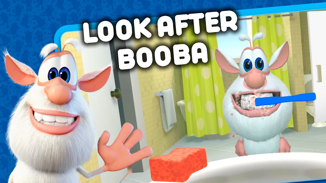 My talking Booba. Virtual pet [МОД: Меню, Бесконечные монеты и Открытые уровни] Screenshot 2