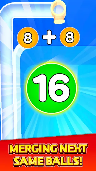 Bounce Merge (Баунс Мерж) [МОД: Меню, Бесконечные монеты и Открытые уровни] Screenshot 3