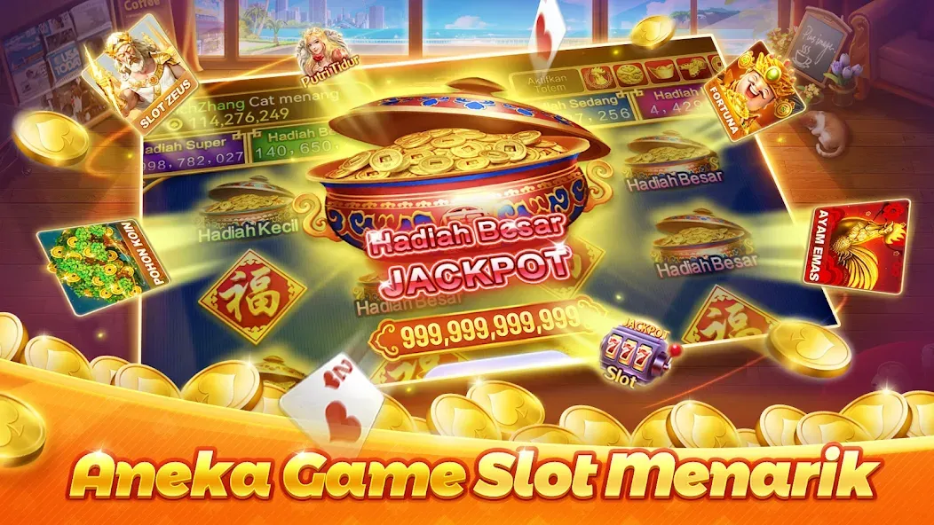 Poker Texas Boyaa (Покер Техас Бояа) [МОД: Деньги, Монеты и Меню MOD] Screenshot 3