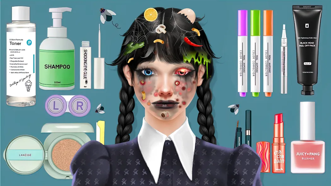 ASMR Doctor Makeup Salon games (АСМР) [МОД: Деньги, Монеты и Меню MOD] Screenshot 1