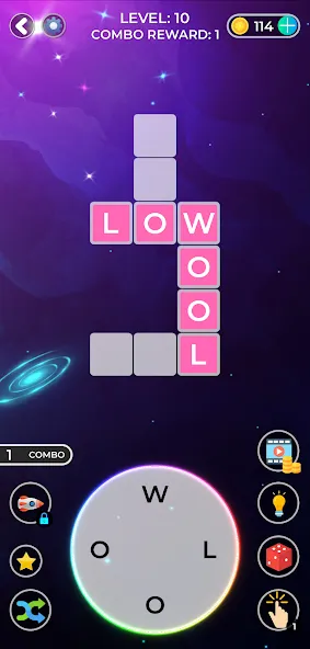 Word Game. Crossword Search Pu [МОД: Все открыто, Дополнительные деньги и Меню MOD] Screenshot 1