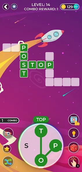 Word Game. Crossword Search Pu [МОД: Все открыто, Дополнительные деньги и Меню MOD] Screenshot 4
