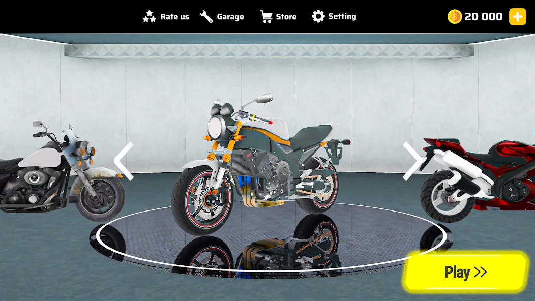Moto Bike Race 3D Motorcycles [МОД: Бесконечные деньги, Монеты и Мега MOD] Screenshot 5