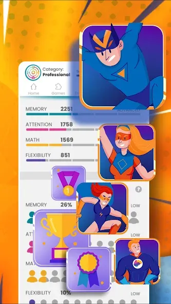 Brain Power - Working memory [МОД: Деньги, Монеты и Меню MOD] Screenshot 4