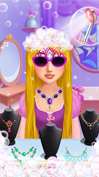 Hair Salon: Beauty Salon Game (Хэр Салон) [МОД: Бесконечные деньги, Монеты и Мега MOD] Screenshot 4
