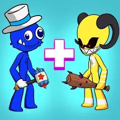 Скачать Merge Monster Friends (Мердж Рейнбоу Френд) [МОД: Меню, Бесконечные монеты и Открытые уровни] | Взлом Merge Monster Friends на Андроид