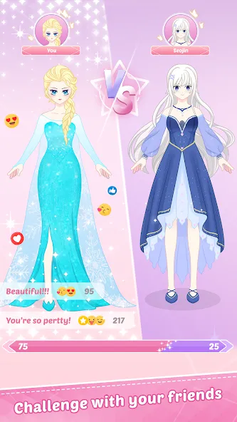 Princess Dress Up - Sweet Doll (Принцесса нарядиться) [МОД: Бесконечные деньги, Монеты и Мега MOD] Screenshot 5