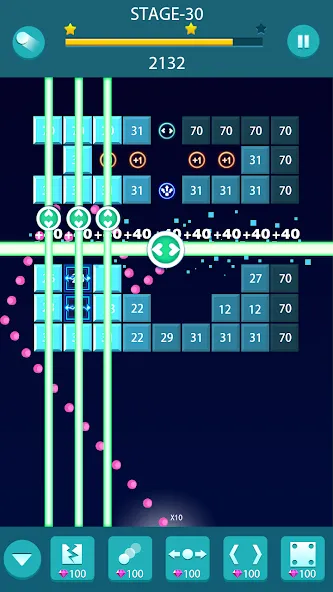 Bricks and Balls - Brick Game [МОД: Деньги, Монеты и Меню MOD] Screenshot 3