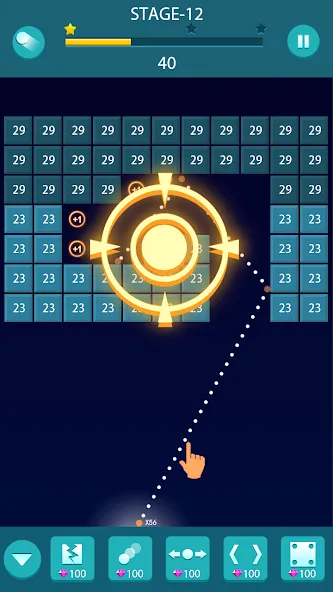 Bricks and Balls - Brick Game [МОД: Деньги, Монеты и Меню MOD] Screenshot 4