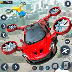 Скачать Flying Car Robot Game Car Game [МОД: Меню, Бесконечные монеты и Открытые уровни] | Взлом Flying Car Robot Game Car Game на Андроид