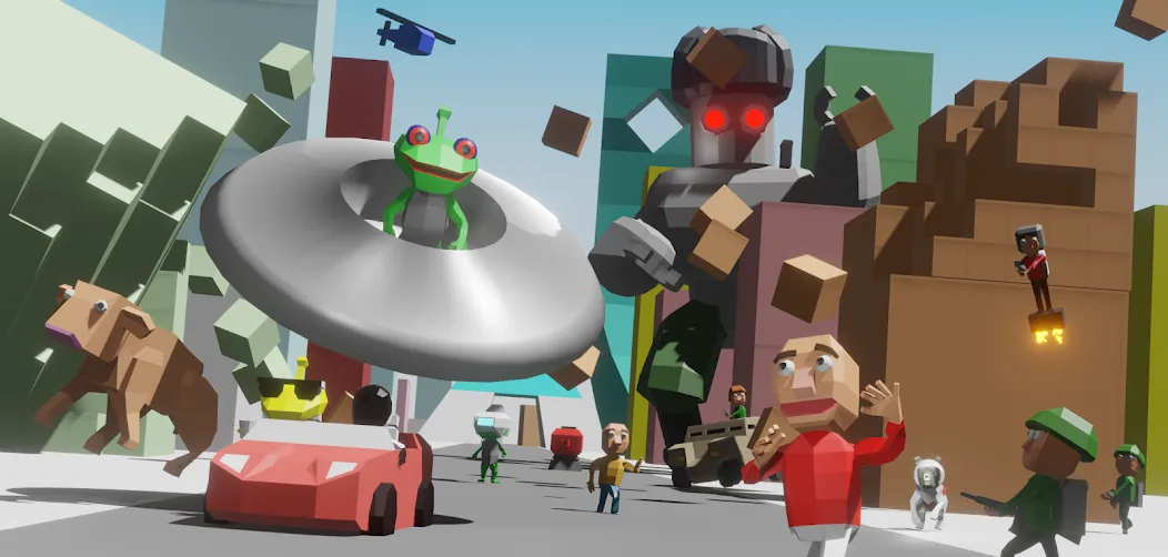 UFO ENEMY KNOWN (ЮФО ВРАГ ИЗВЕСТЕН) [МОД: Много денег, Монет и Все открыто] Screenshot 1