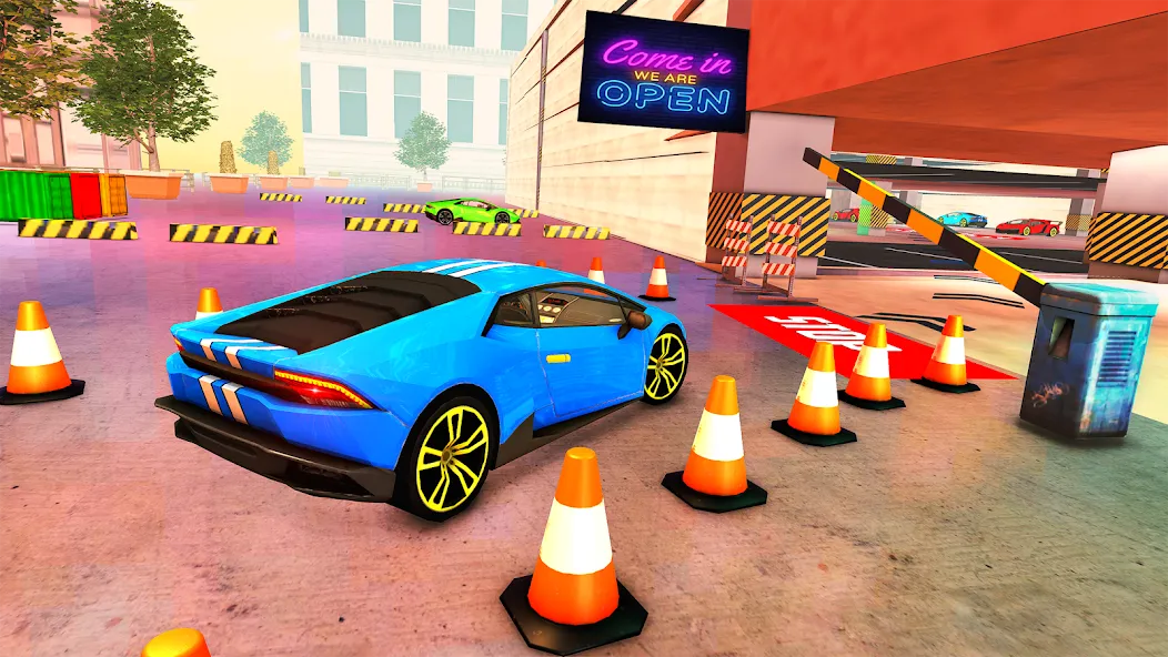 Street Car Parking: Car Games [МОД: Много денег, Монет и Все открыто] Screenshot 1