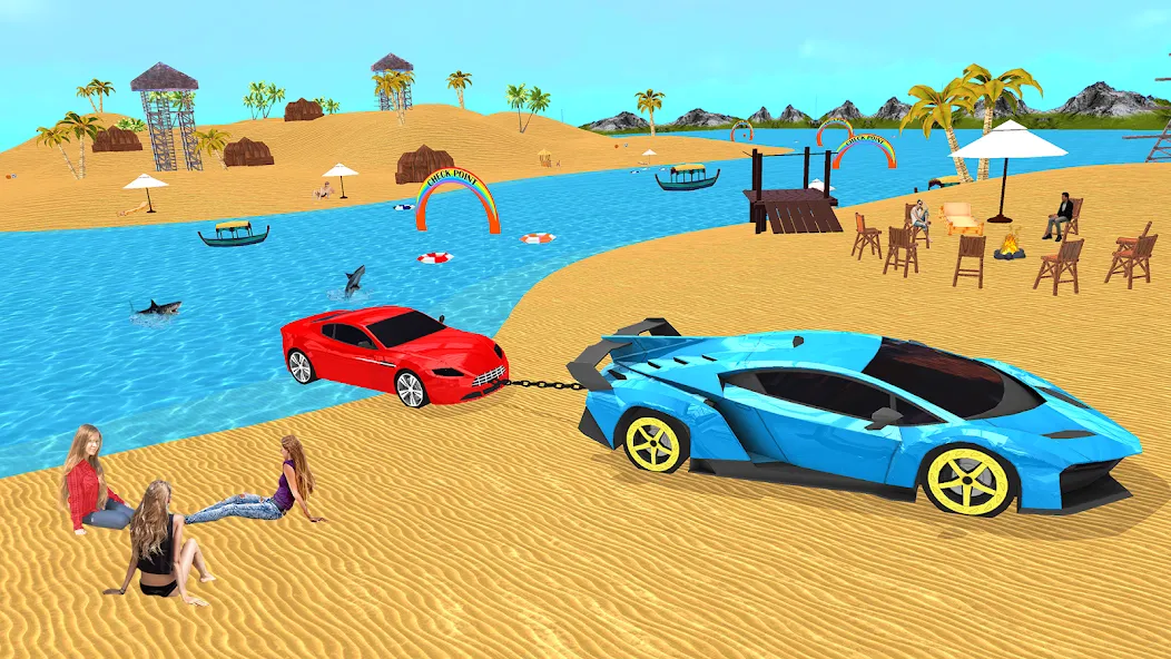 Street Car Parking: Car Games [МОД: Много денег, Монет и Все открыто] Screenshot 2