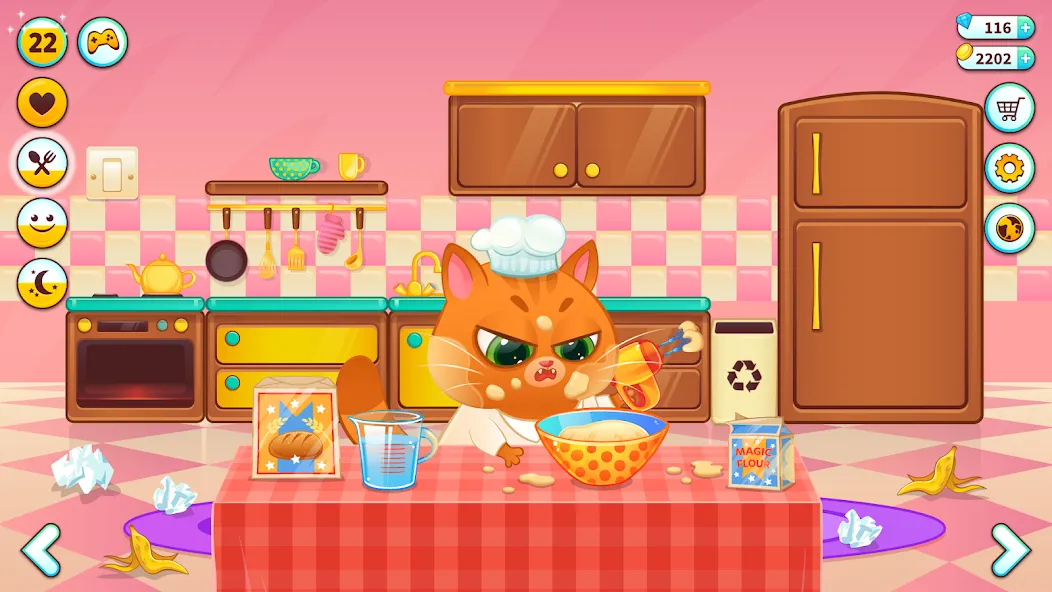 Bubbu – My Virtual Pet Cat [МОД: Все открыто, Дополнительные деньги и Меню MOD] Screenshot 2
