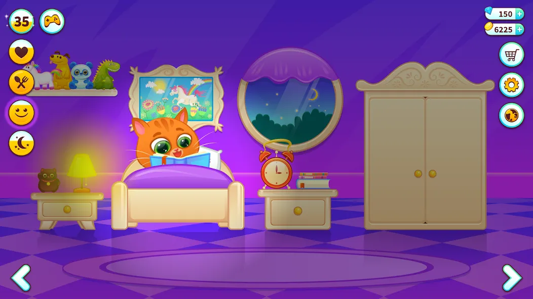Bubbu – My Virtual Pet Cat [МОД: Все открыто, Дополнительные деньги и Меню MOD] Screenshot 5