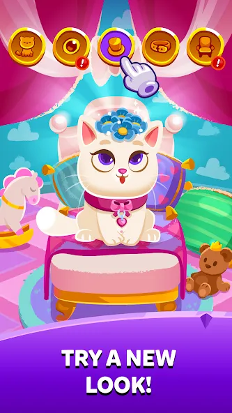 Bubbu Jewels - Merge Puzzle (Буббу Джуэлс) [МОД: Много монет, Открытые уровни и Мега MOD] Screenshot 2