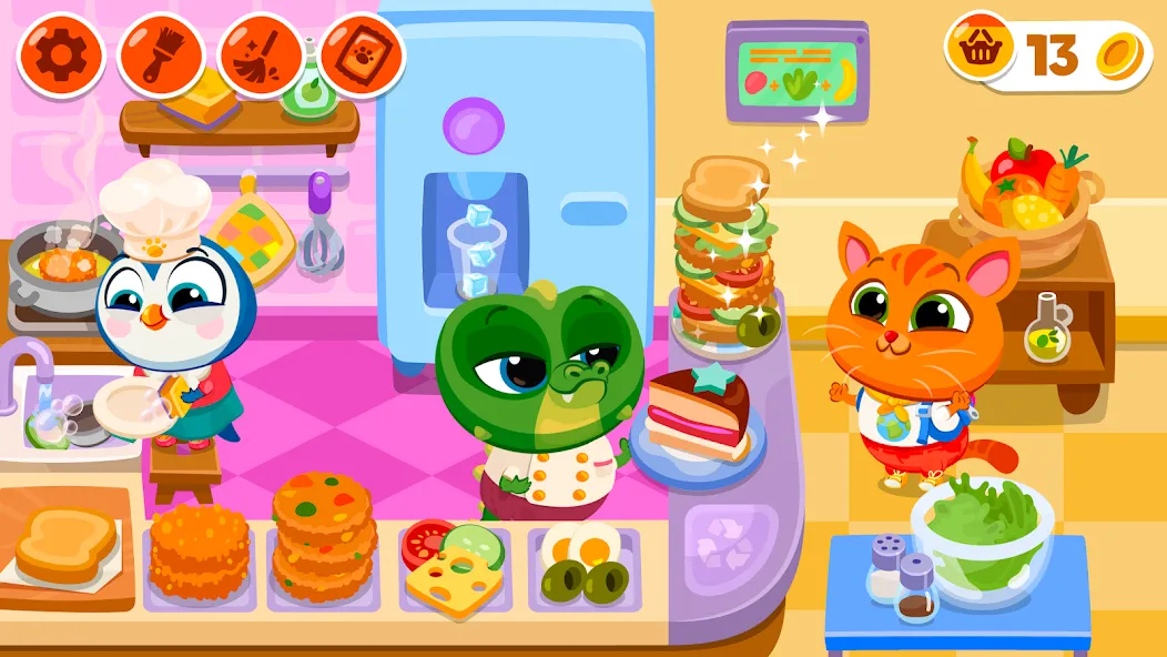 Bubbu School - My Virtual Pets (Буббу Скул) [МОД: Все открыто, Дополнительные деньги и Меню MOD] Screenshot 2