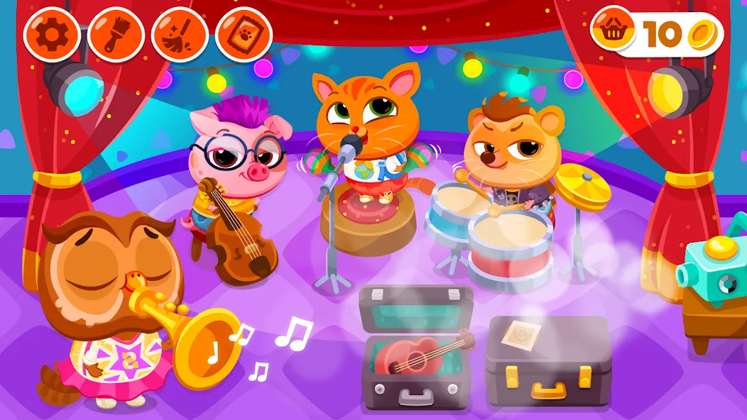 Bubbu School - My Virtual Pets (Буббу Скул) [МОД: Все открыто, Дополнительные деньги и Меню MOD] Screenshot 3