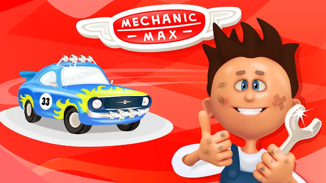 Mechanic Max - Kids Game [МОД: Деньги, Монеты и Меню MOD] Screenshot 1