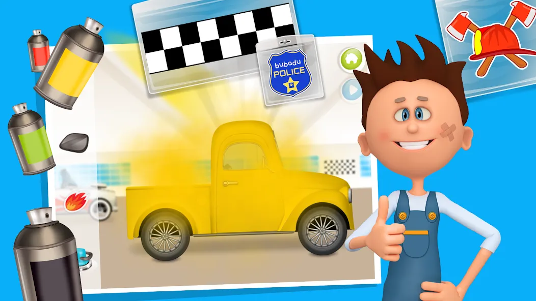 Mechanic Max - Kids Game [МОД: Деньги, Монеты и Меню MOD] Screenshot 5