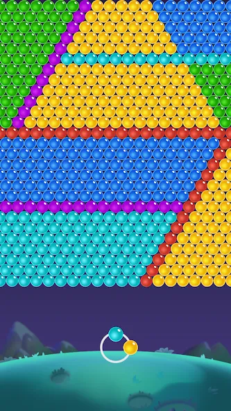 Bubble Pop! Cannon Shooter [МОД: Меню, Бесконечные монеты и Открытые уровни] Screenshot 4