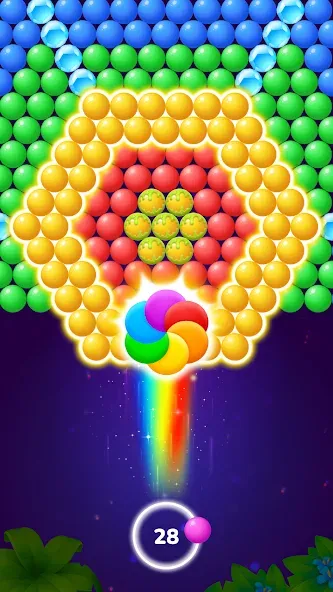 Bubble Shooter Tale: Ball Game (Бабл Шутер Тейл) [МОД: Бесконечные деньги, Монеты и Мега MOD] Screenshot 5