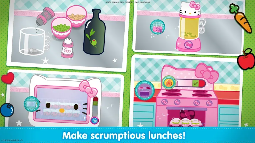 Hello Kitty Lunchbox [МОД: Деньги, Монеты и Меню MOD] Screenshot 2