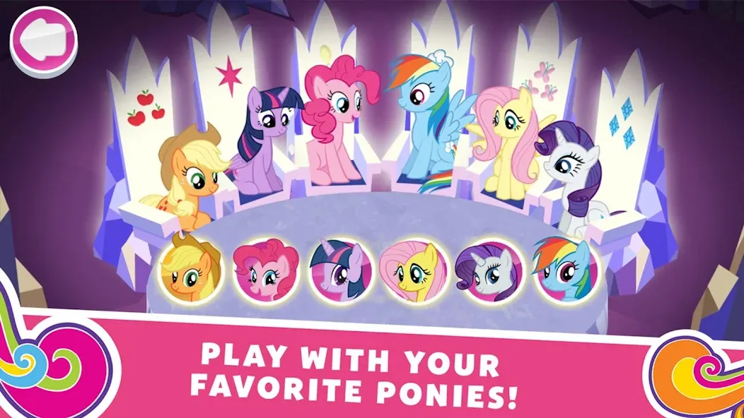 My Little Pony: Harmony Quest (Май Литл Пони) [МОД: Деньги, Монеты и Меню MOD] Screenshot 1