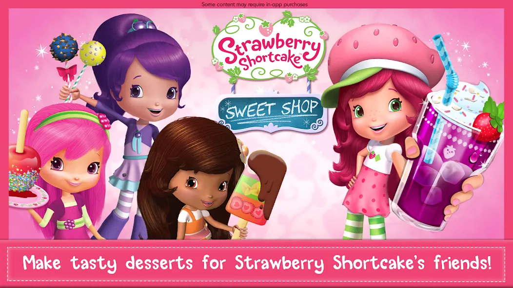 Strawberry Shortcake Sweets [МОД: Много монет, Открытые уровни и Мега MOD] Screenshot 1