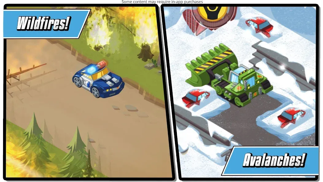 Transformers Rescue Bots: Hero (Трансформеры Роботы спасатели) [МОД: Много денег, Монет и Все открыто] Screenshot 5