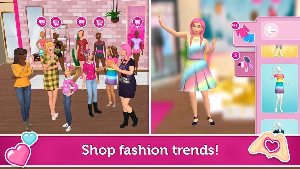 Barbie Dreamhouse Adventures (Барби Приключения в доме мечты) [МОД: Деньги, Монеты и Меню MOD] Screenshot 5