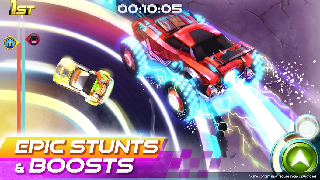 Race Craft - Kids Car Games (РейсКрафт) [МОД: Меню, Бесконечные монеты и Открытые уровни] Screenshot 2