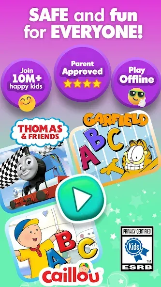 Budge World - Kids Games 2-7 (Бадж Ворлд) [МОД: Меню, Бесконечные монеты и Открытые уровни] Screenshot 3