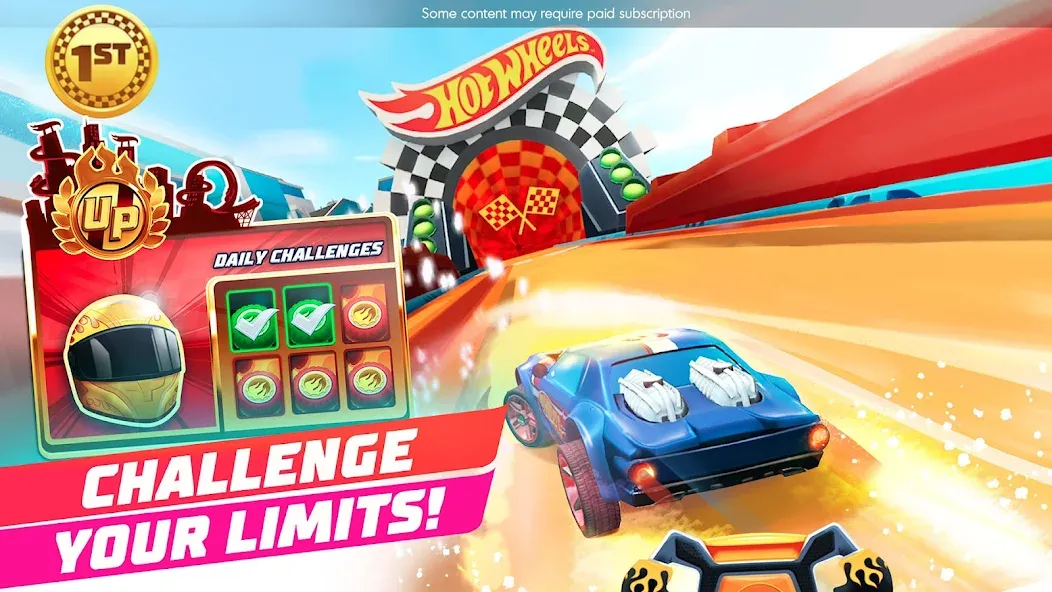 Hot Wheels Unlimited (Хот Вилс Анлимитед) [МОД: Все открыто, Дополнительные деньги и Меню MOD] Screenshot 1