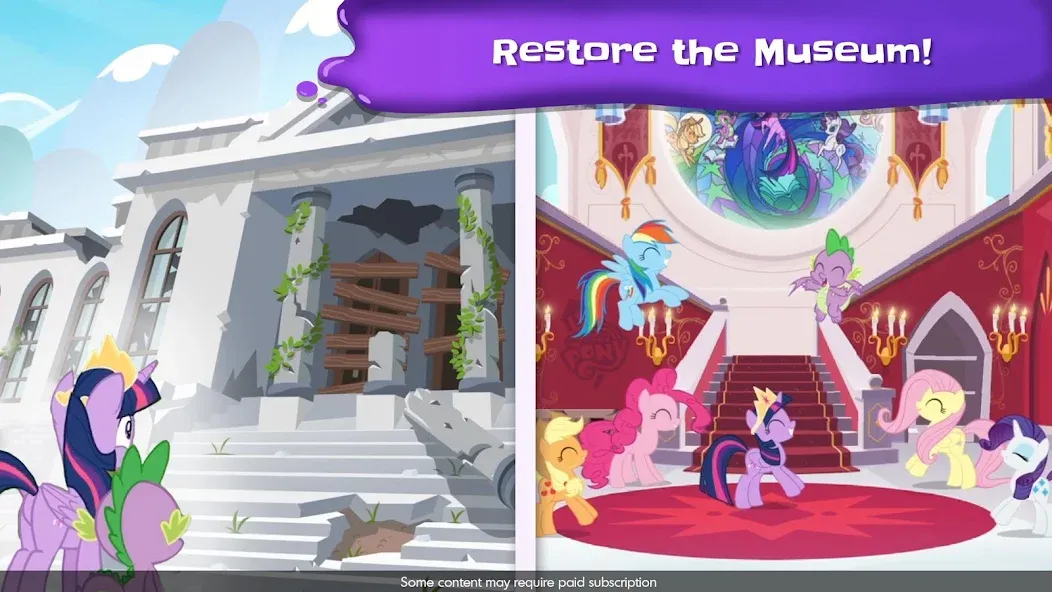 My Little Pony Color By Magic (Май Литл Пони) [МОД: Много денег, Монет и Все открыто] Screenshot 1
