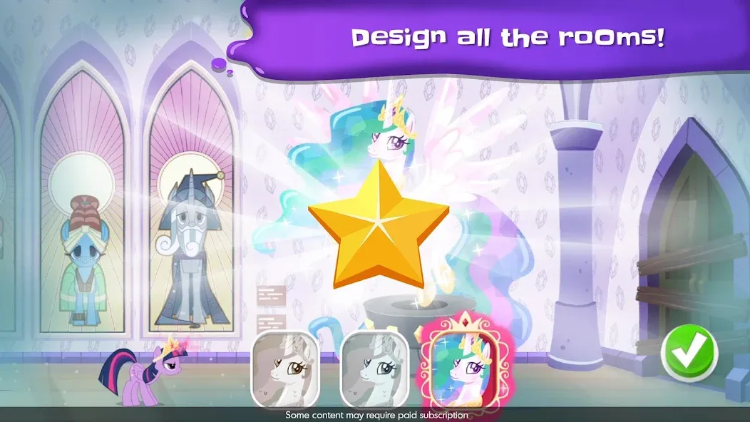 My Little Pony Color By Magic (Май Литл Пони) [МОД: Много денег, Монет и Все открыто] Screenshot 3