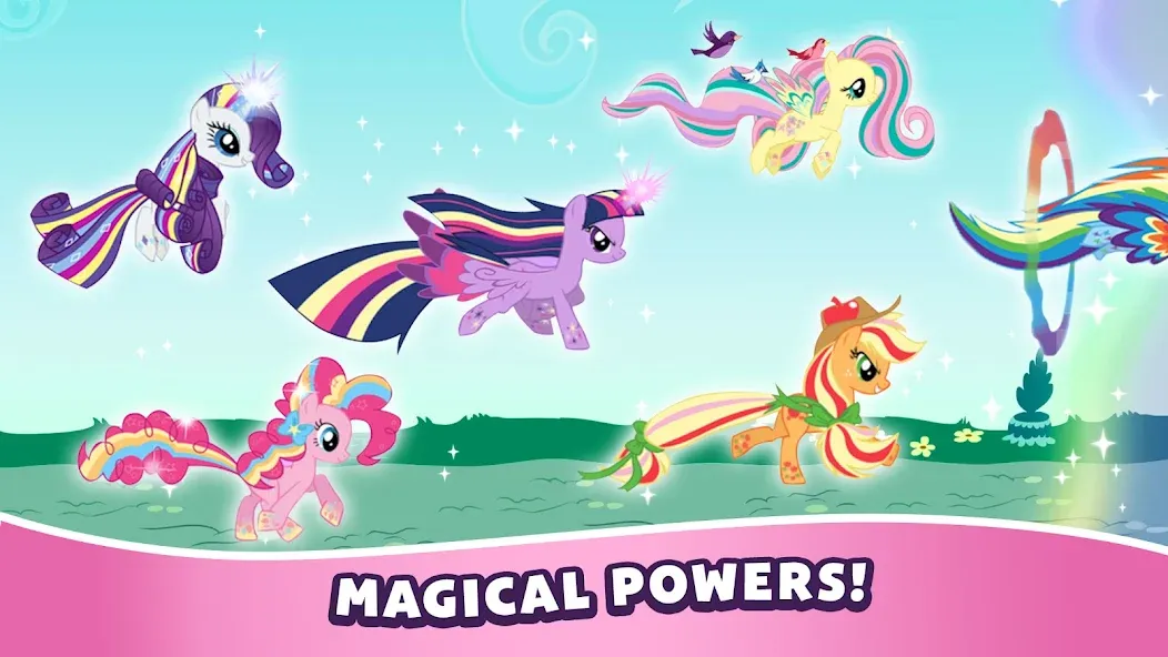 My Little Pony Rainbow Runners (Май Литл Пони) [МОД: Много денег, Монет и Все открыто] Screenshot 4