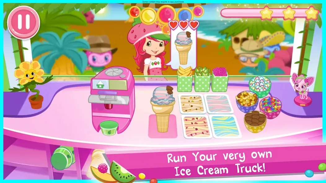 Strawberry Shortcake Ice Cream [МОД: Все открыто, Дополнительные деньги и Меню MOD] Screenshot 1
