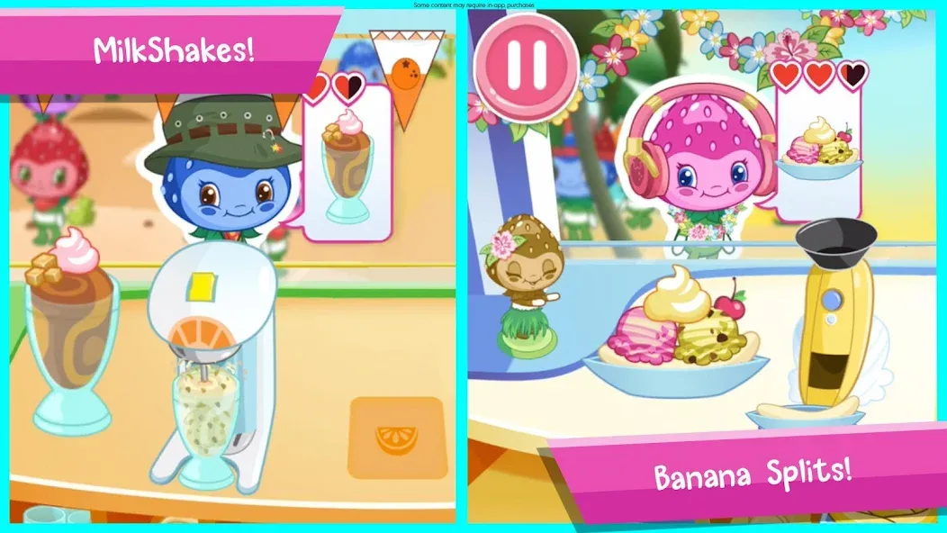 Strawberry Shortcake Ice Cream [МОД: Все открыто, Дополнительные деньги и Меню MOD] Screenshot 2